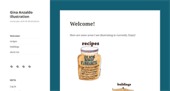 Desktop Screenshot of ginaanzaldo.com